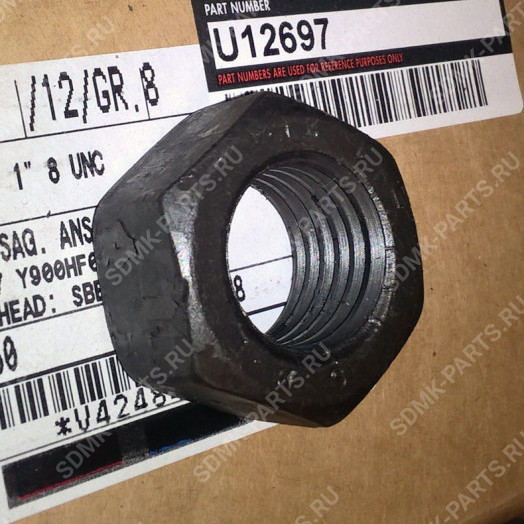 Гайка отвала U12697,17M-71-21530 KOMATSU D155A-5 02290-11625