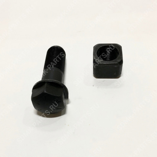 Болт+гайка башмачные (М20х55)+(М20) KOMATSU D65E-12 14X-32-11210+14X-32-11220