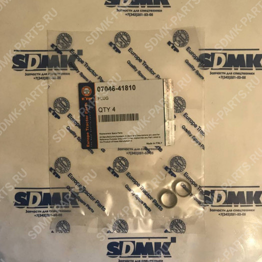 Заглушка KOMATSU PC400 07046-41810