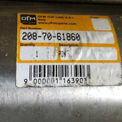Палец 208-70-31172 KOMATSU PC400-6 208-70-61860 208-70-61860 Палец 208-70-31172 KOMATSU PC400-6 208-70-61860 208-70-61860